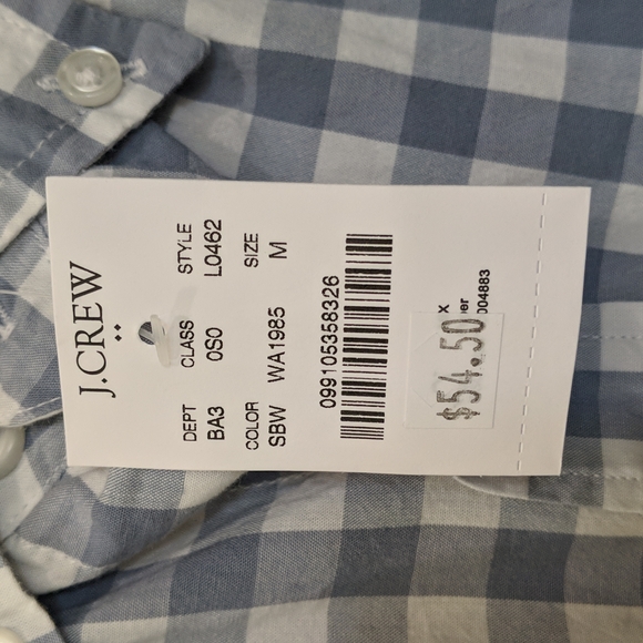 🌺 Buy 2 get 1 FREE! New. J. Crew LS button down. - Picture 2 of 4